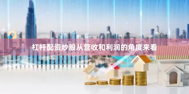 杠杆配资炒股从营收和利润的角度来看