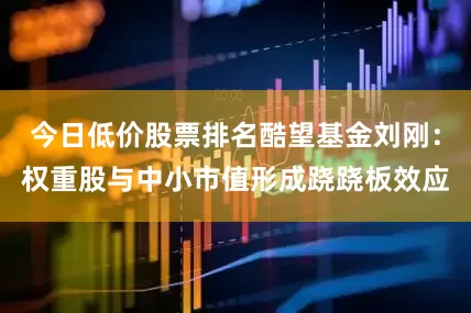 今日低价股票排名酷望基金刘刚：权重股与中小市值形成跷跷板效应